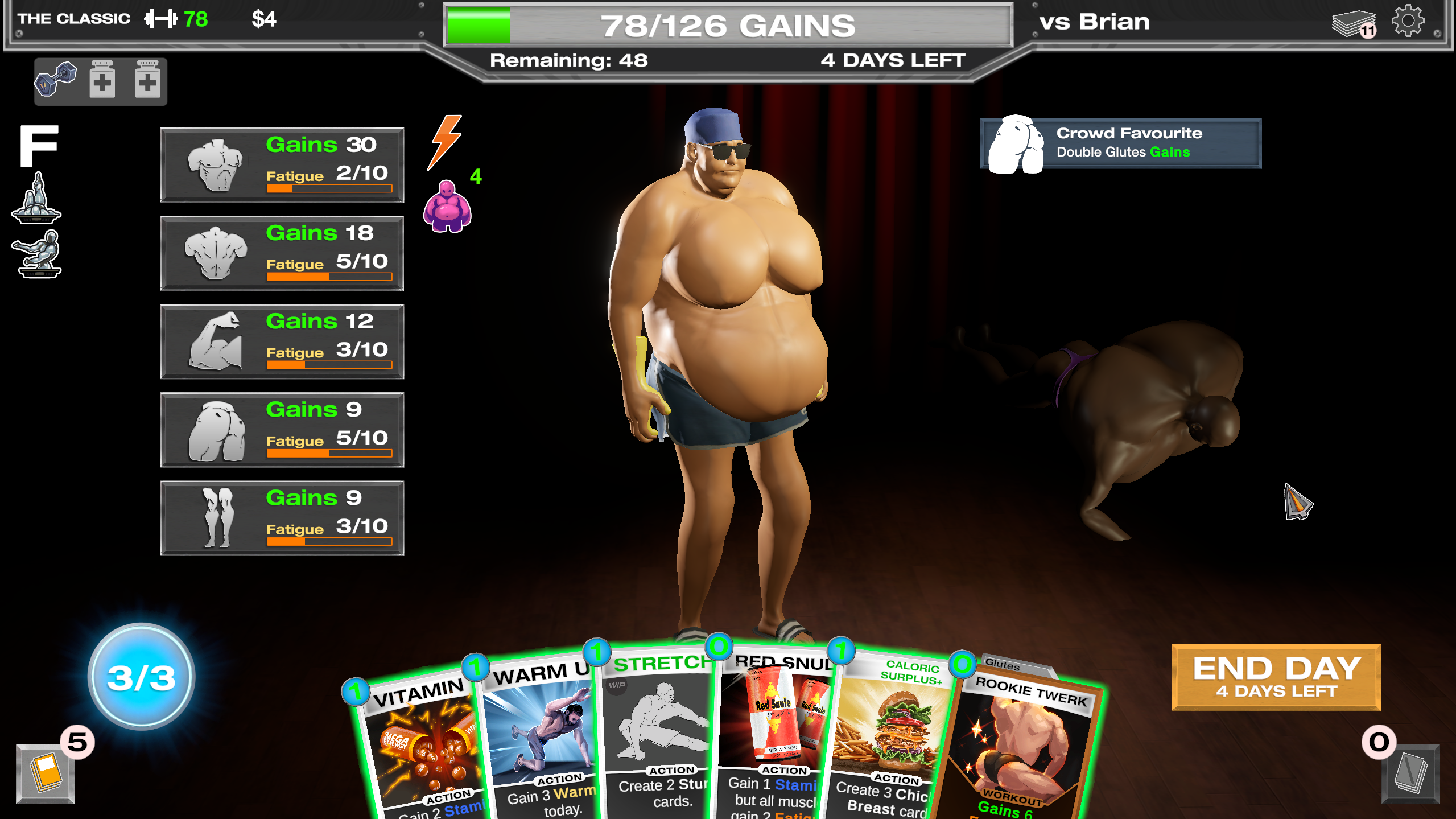 Redesigned HUD